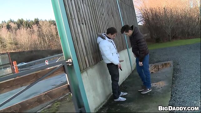 Hitch Hikers Love The Dick! gaysex outdoor video