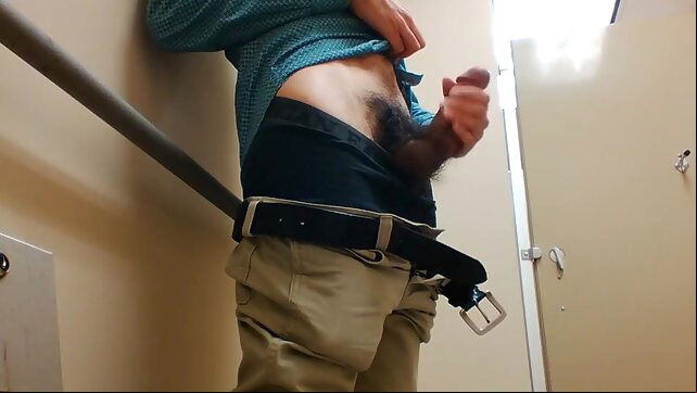 Jerking Off In Bathroom At Work gaysex amateur video
